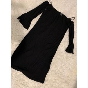 Off the shoulder dress black